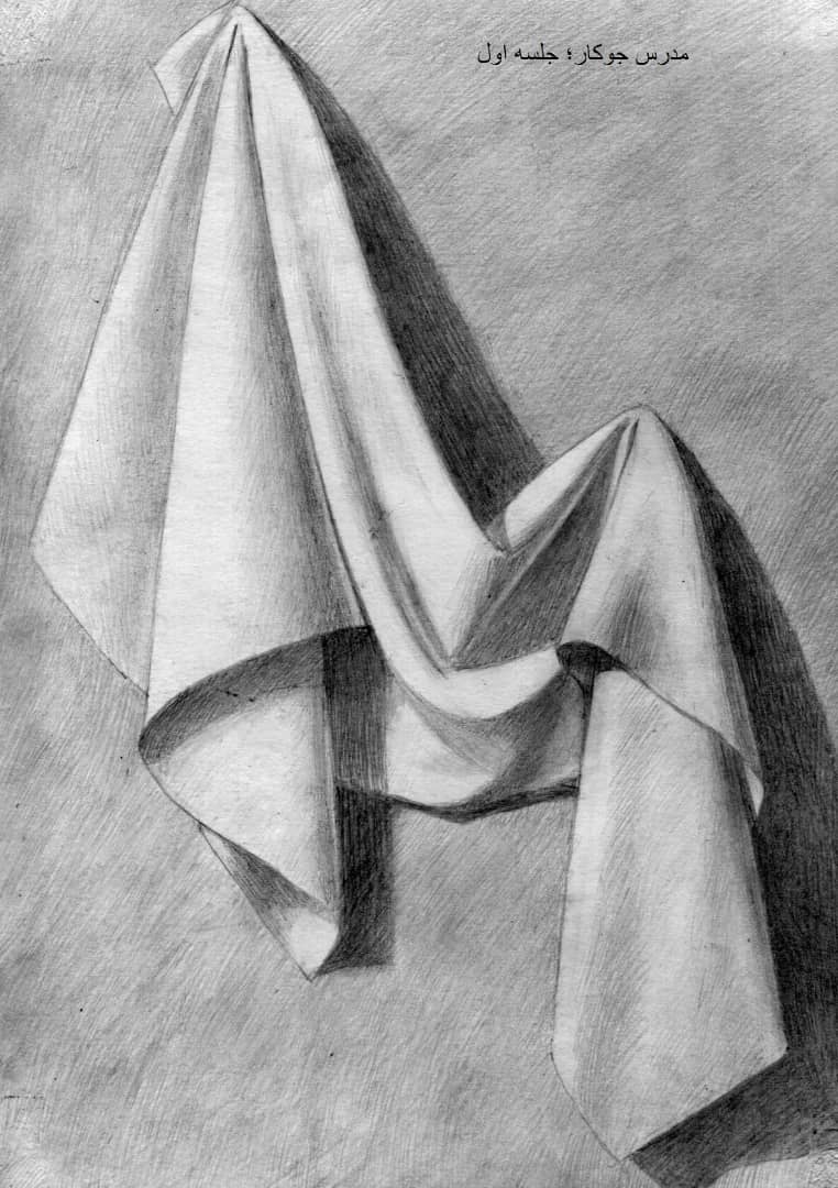طراحی و سایه پارچه